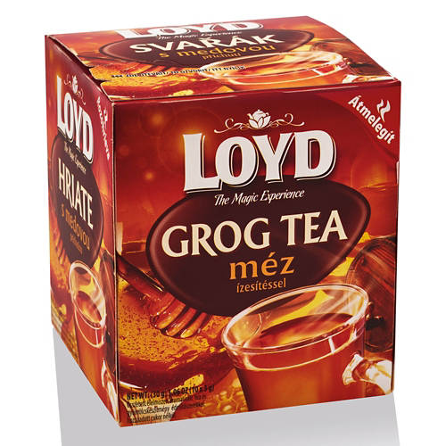 Elölnézet 1, Grog tea, mézes, 10 filter