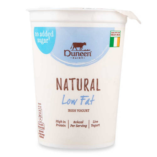 Low Fat Natural Yogurt Product Image Front shot 01