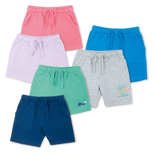 Groupe 1, Short en sweat pour enfants, bleu/gris, taille 104