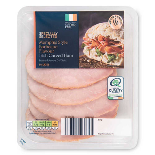 Front shot 1, Memphis BBQ Glazed Topside Ham