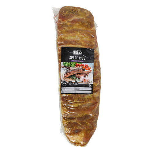 Vue de face 2, Travers de porc, à l’ail