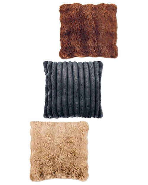 Group 1, Faux Fur Cushion