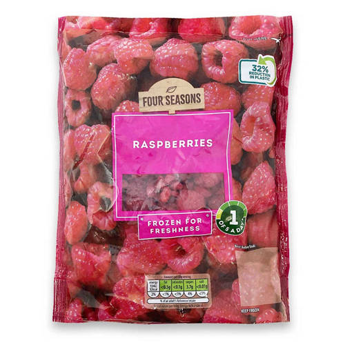 Frozen Raspberries 350g