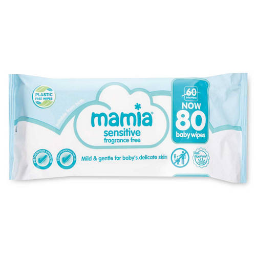 Sensitive Fragrance Free Baby Wipes