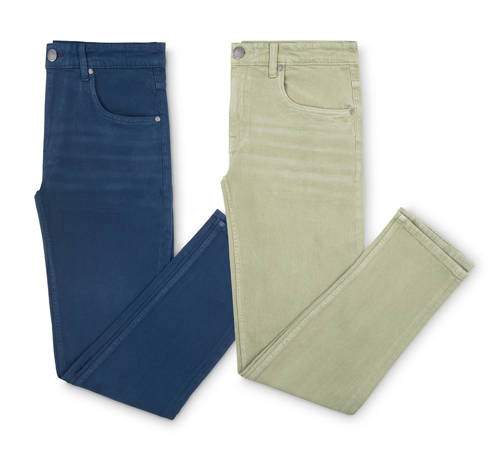 Gruppe 1, Herren Coloured Jeans, Blau, 50