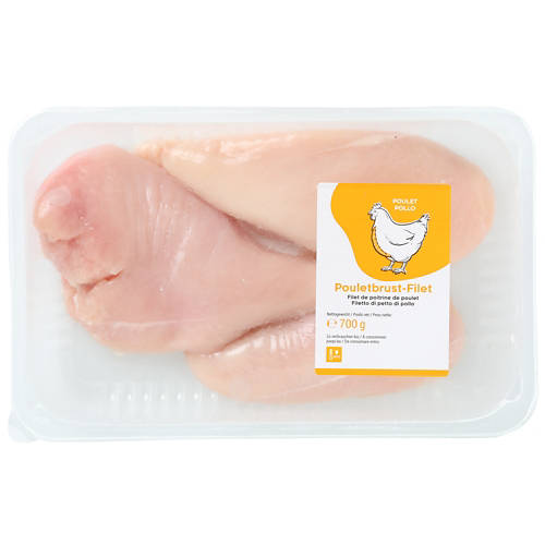Vorderansicht 2, Pouletbrustfilet