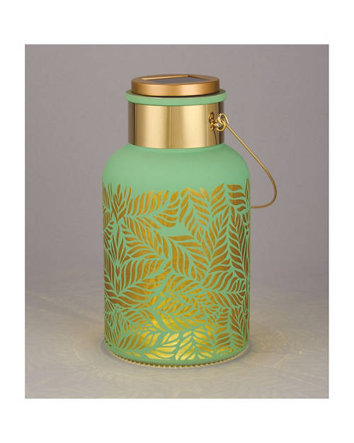 Details 1, Solar Leaf Cascade Lantern