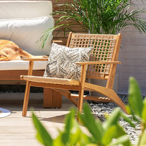 Lifestyle 1, Poltrona da giardino in legno