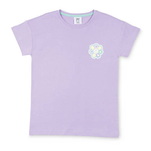 Détails 1, Pyjama d'été pour enfants, violet / imprimé, taille 122/128