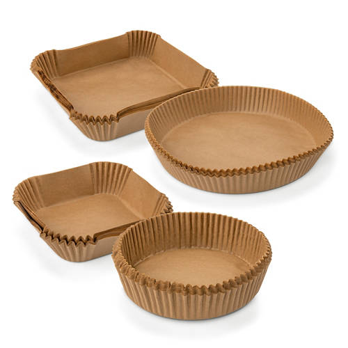 Gruppe 1, Backpapier für Heißluftfritteuse, 18,9cm/eckig