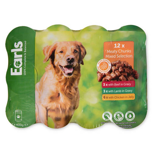 Meaty Chunks Mixed Selection Multipack Can Dog Food