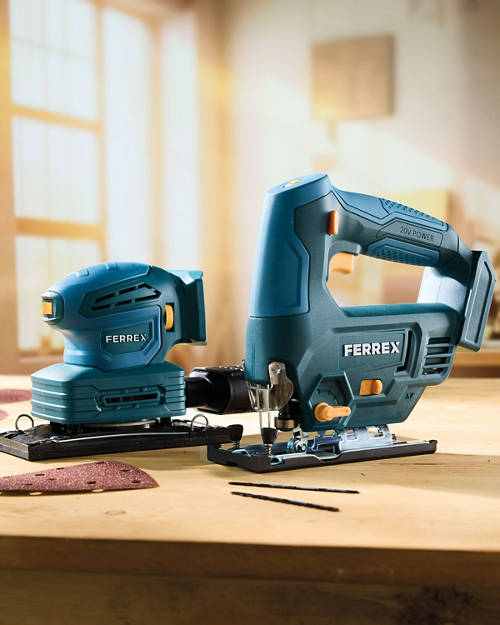 Lifestyle 1, 20V Jig Saw / 20V 3in1 Sander