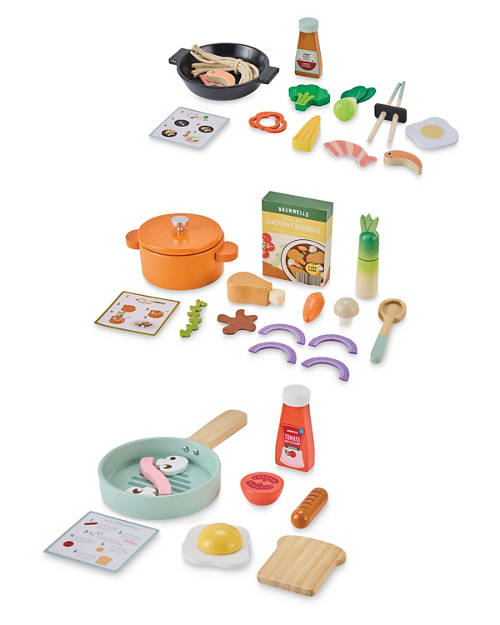 Group 1, Wooden Pots/Pan Set