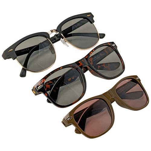 Groupe 1, Lunettes de soleil pliables, noires