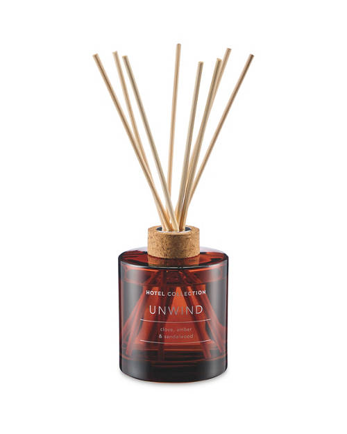 Front shot 2, XL Brown Glass Candle/Reed Diffuser