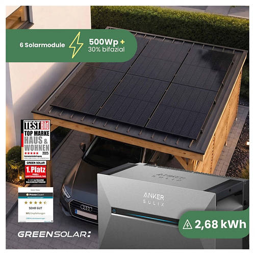 Details 4, Mini-PV-Anlage 3.000 W mit 2,67 kWh Anker Solix 3 Speicher