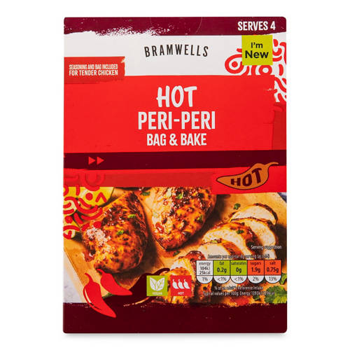 Hot Peri Peri Bag n Bake Recipe Mix