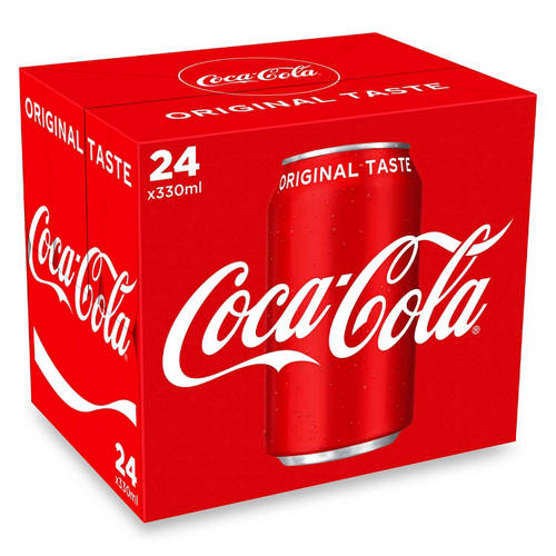 Coca-Cola Original Taste 24 Pack Product Image Front shot 01