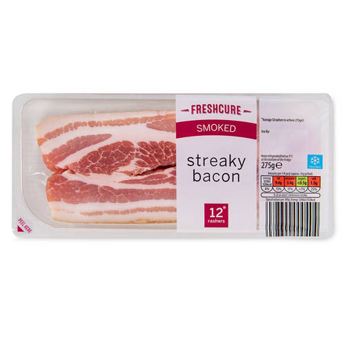 Smoked Streaky Bacon Rashers