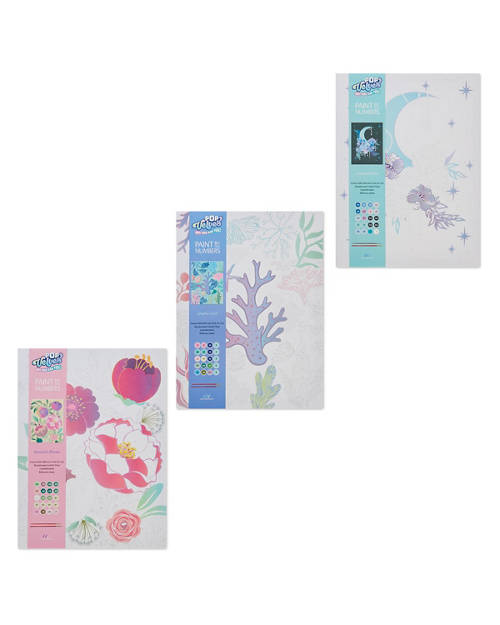 Group 1, Velvet Paint by Numbers