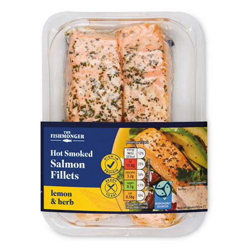 Lemon & Herb Kiln Roasted Salmon Fillets 2 Pack