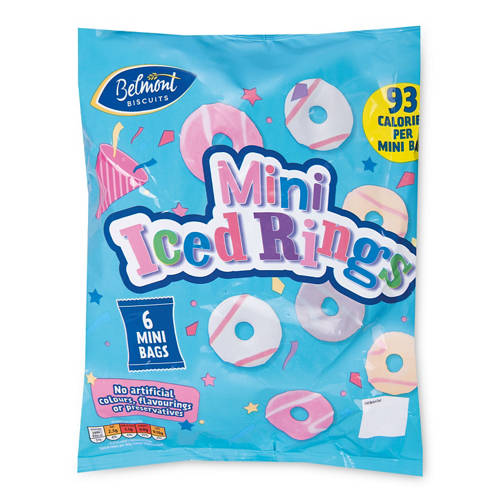 Mini Iced Rings 6 Pack