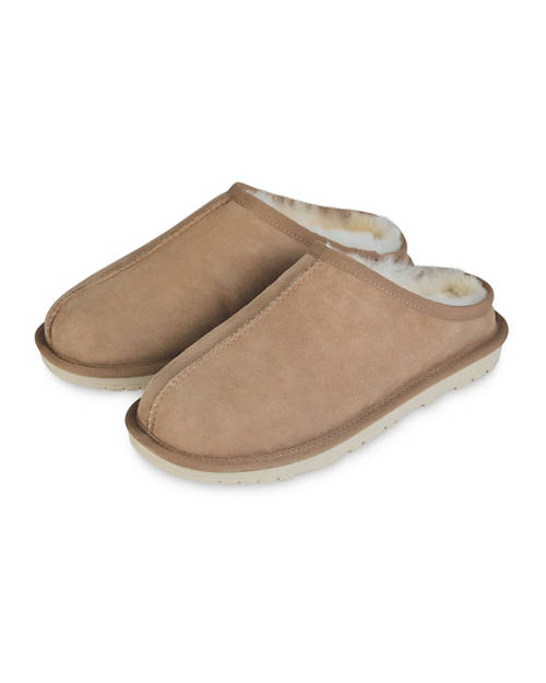 Details 1, Adult Lambskin Slippers