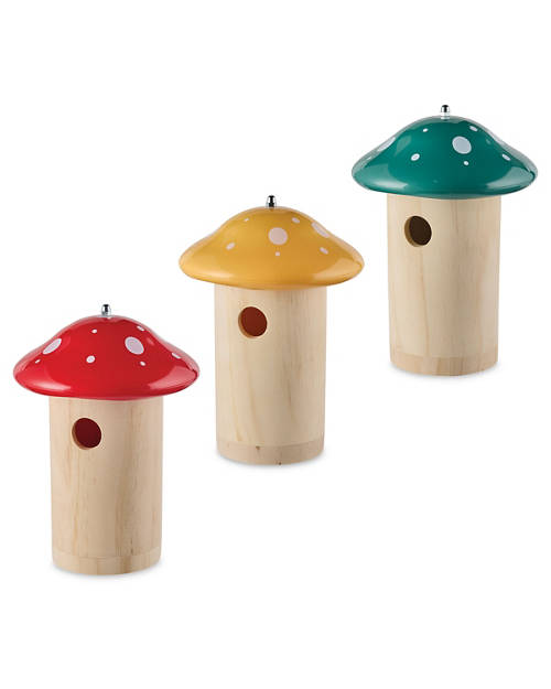 Group 1, Mushroom Bird House