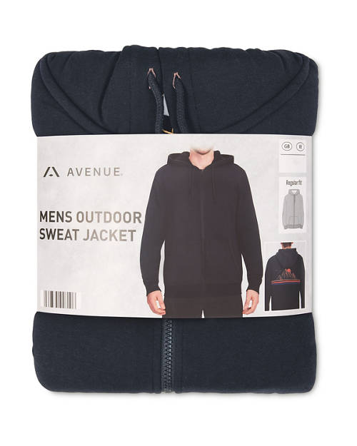 Front shot 2, Adults' Outdoor Sweat Jacket