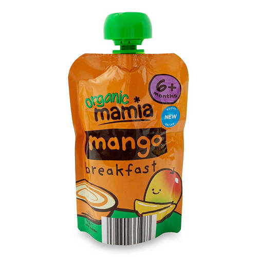 Mango & Peach Organic Breakfast Pouch