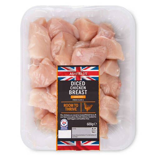Diced Chicken Breast