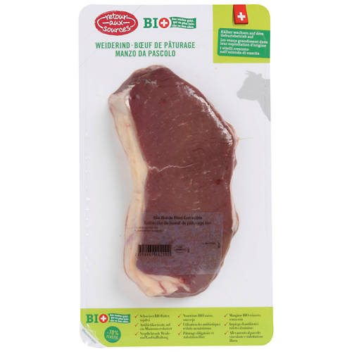 Vorderansicht 2, BIO-Entrecôte vom Weiderind