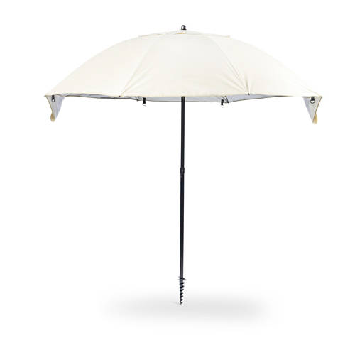 Dettagli 1, Ombrellone da spiaggia 2 in 1, beige