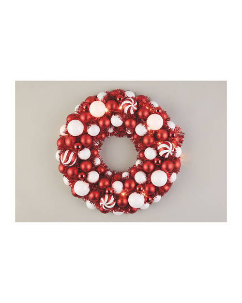 Details 1, LED Bauble Garland/Wreath