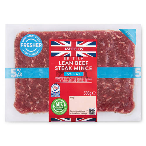 Beef Mince 5% Fat 500g