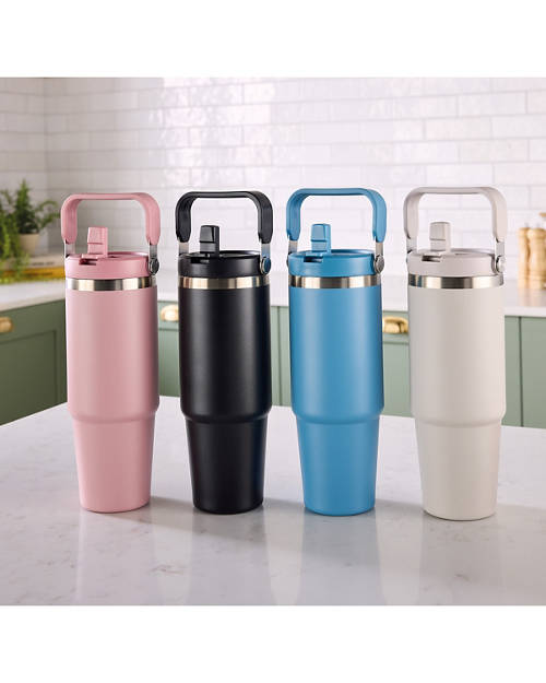 Lifestyle 1, Stainless Steel Carry Handle Bottle