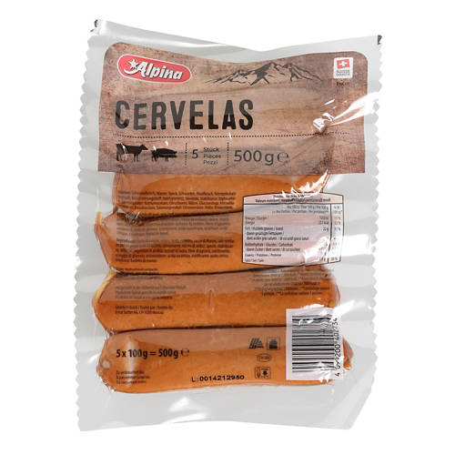 Vue de face 2, Cervelas