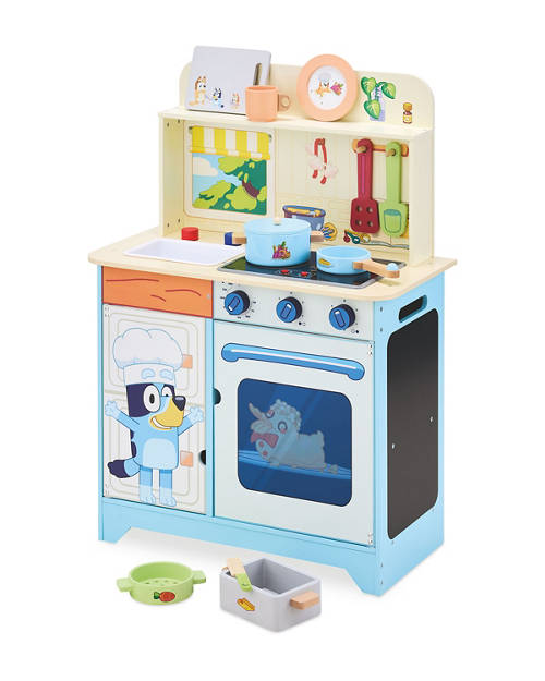 Wooden Bluey Kitchen