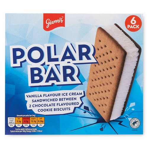 Polar Bar Ice Cream 6 Pack