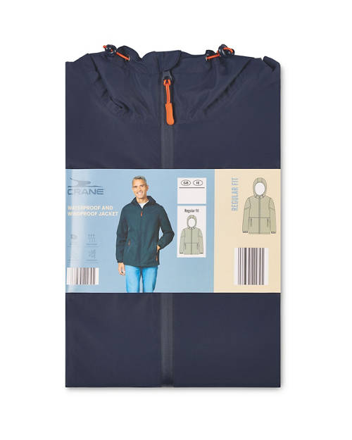 Front shot 2, Mens Waterproof & Windproof Jacket