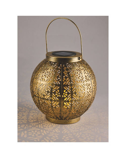 Details 1, Solar Marrakesh Lantern