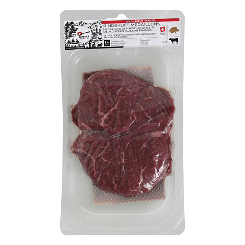 Vue de face 2, Médaillon de filet de bœuf