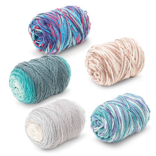 Csoport 1, HOME CREATION Regenbogen & Ombre-Garn, Grau Ombre