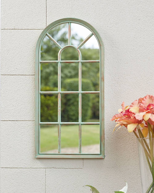 Front shot 2, Decorative Garden Mirror