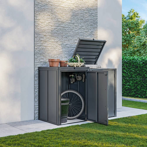 Lifestyle 4, Mülltonnenbox aus Stahl