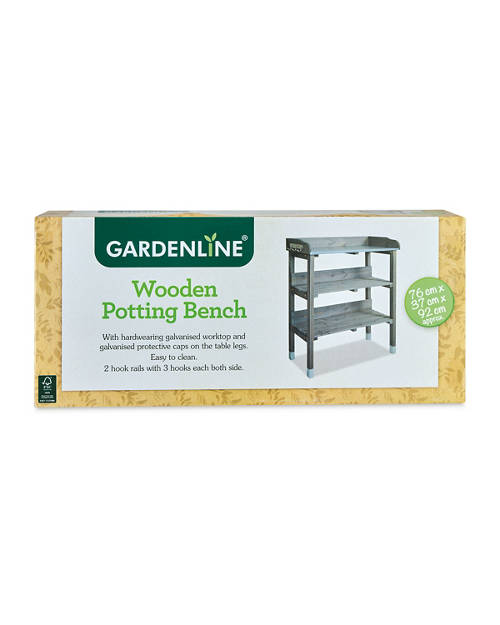 Front shot 2, Wooden Potting Bench