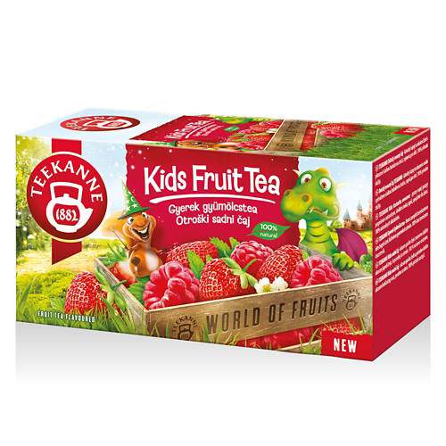 Elölnézet 1, Teaválogatás, Kids Fruit Tea, 20 filter
