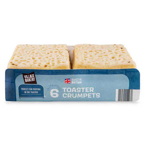 Toaster Crumpets 6 Pack