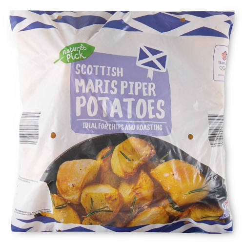Front shot 2, Maris Piper Potatoes