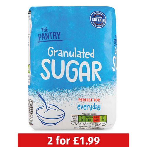 Front shot 2, Granulated Sugar